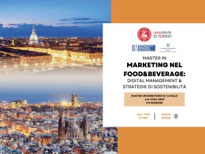 Master in Marketing nel Food&Beverage: Digital management & strategie di sostenibilità